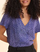 Ecru plant bandana print top I.Code-2