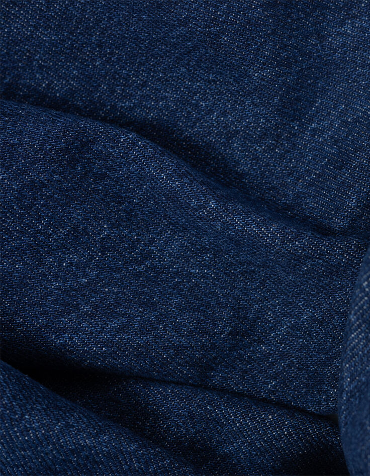 Blaue Damen-Cropped Boyfriend-Jeans-9