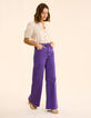 Jean large violet I.Code-1