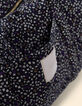 Sac bowling dark purple imprimé micro léo floral I.Code-4