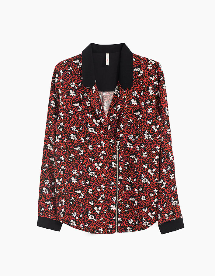 Veste Avec Poches En Coton · Kaki Sombre, Bleu Marine · Manteaux Et