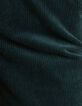 Pantalon de costume vert nuit velours c&ocirc;tel&eacute; I.Code-4