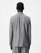 Graue Zweireiher-Anzugjacke f&uuml;r Herren-4