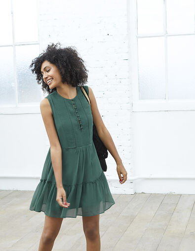 Smaragdgroene jurk I.Code - I.CODE