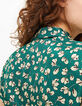 Robe vert menthe à imprimé petites feuilles I.Code-4