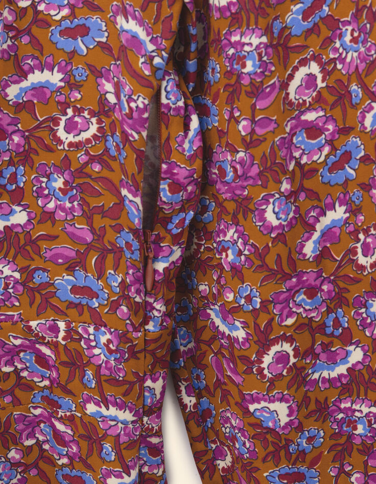 Vestido camel anémonas I.Code-8