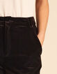 Pantalon de costume marron panne de velours I.Code-4