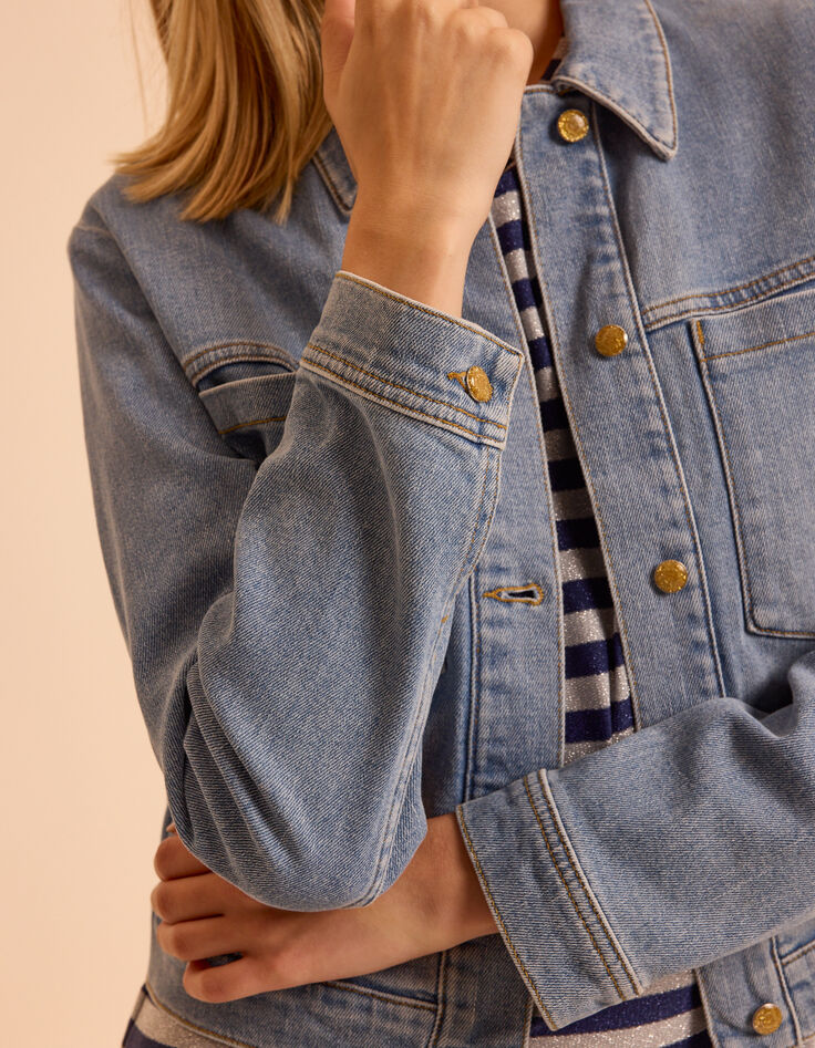 I.Code blue denim jacket-9