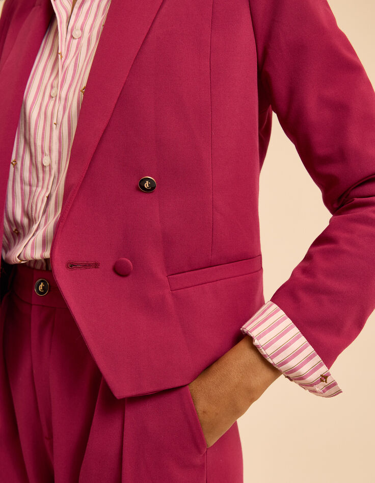Americana corta rosa I.Code-6