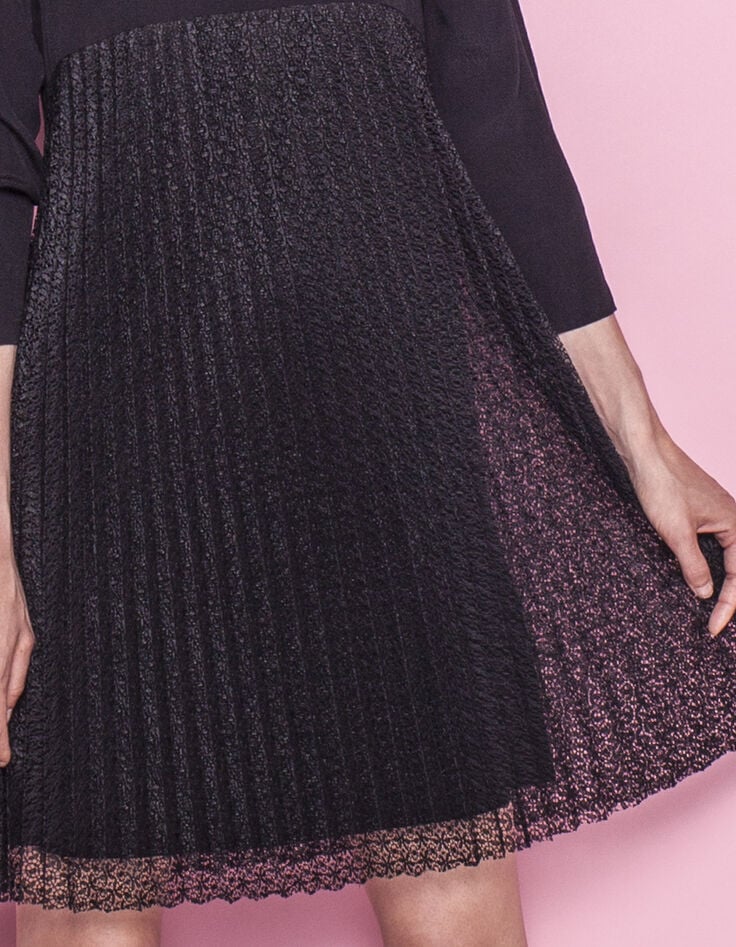 Robe bi-matières-4