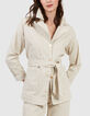 Sahariana beige rayas finas I.Code-1