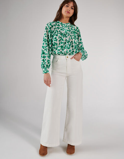 Jean flare écru I.Code