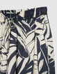 Marinefarbene Maxi-Hose mit weitem Bein f&uuml;r Damen-9