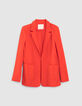 I.Code crimson red Milano knit suit jacket-5 I.Code crimson red Milano knit suit jacket-5