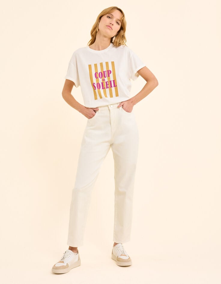 Off-white boyfit jeans I.Code-3 Off-white boyfit jeans I.Code-3