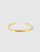 Armreif mit graviertem Schriftzug Bangle up x I.Code-1