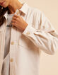 I.Code ecru overshirt-style jacket-8