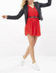Robe flamme à manches courtes brodées I.Code-6