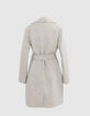Hell maulwurfbrauner Damen-Trenchcoat-5