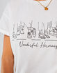 Tee-shirt blanc dessins chaussures I.Code-2