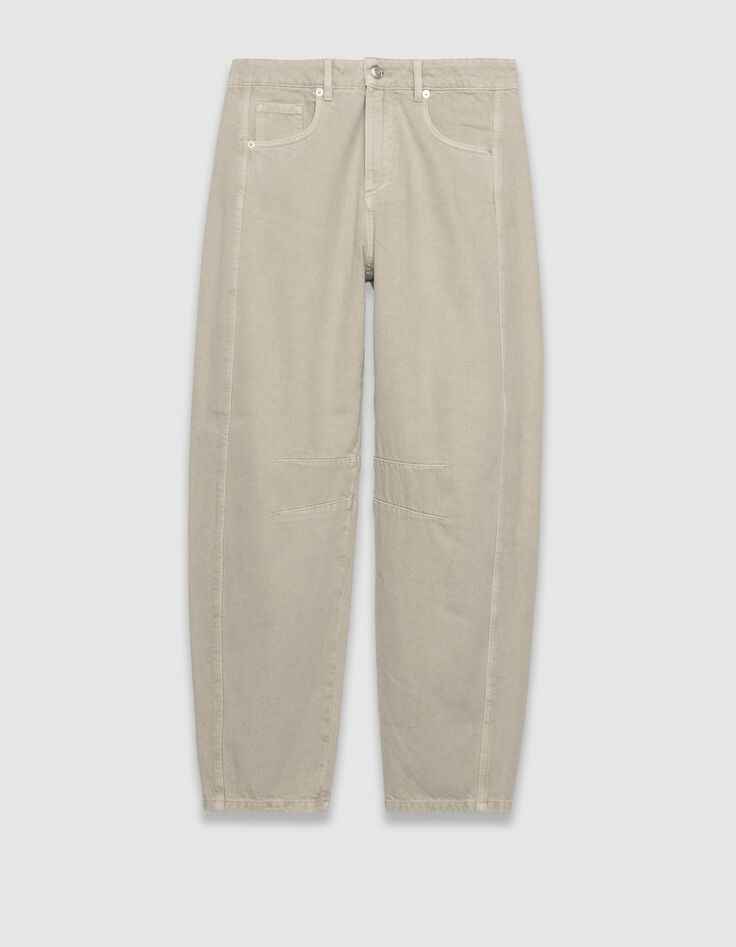 Beige Gabrielle Balloon-Jeans f&uuml;r Damen-6