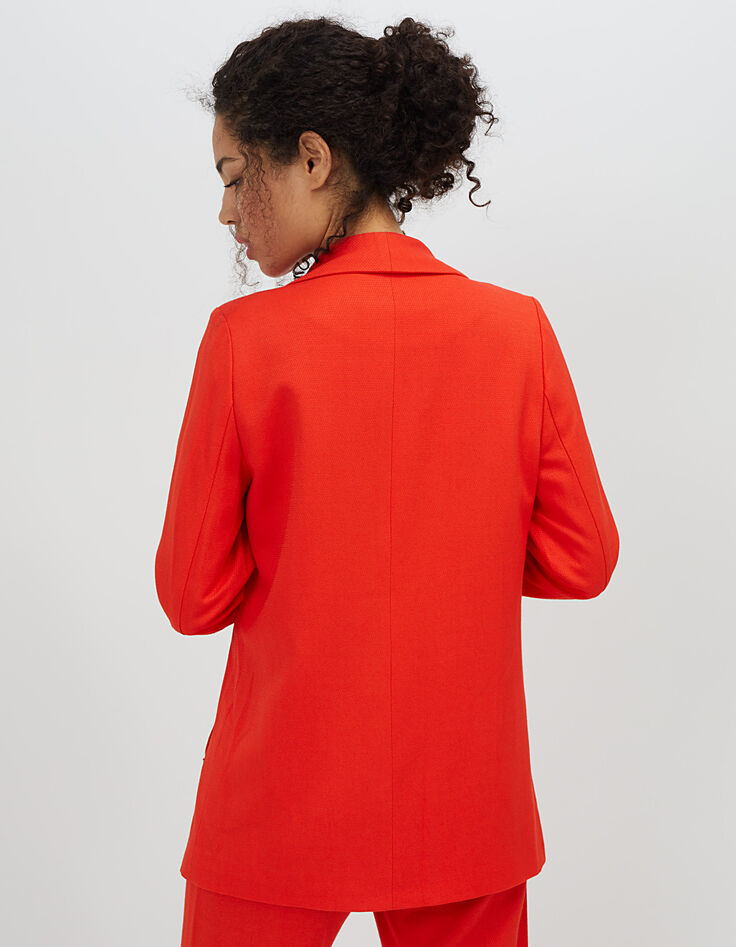 Veste de costume pavot jacquard I.Code-4