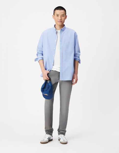 Graue POWER STRETCH Ziggy Herren R&ouml;hrenjeans - IKKS