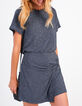 Tee-shirt night blue pailleté I.Code-1