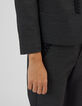 Schwarzer Blazer mit Spitze I.Code-4