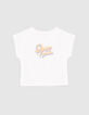 T-Shirt mit Schriftzug Stronger Together I.Code-2
