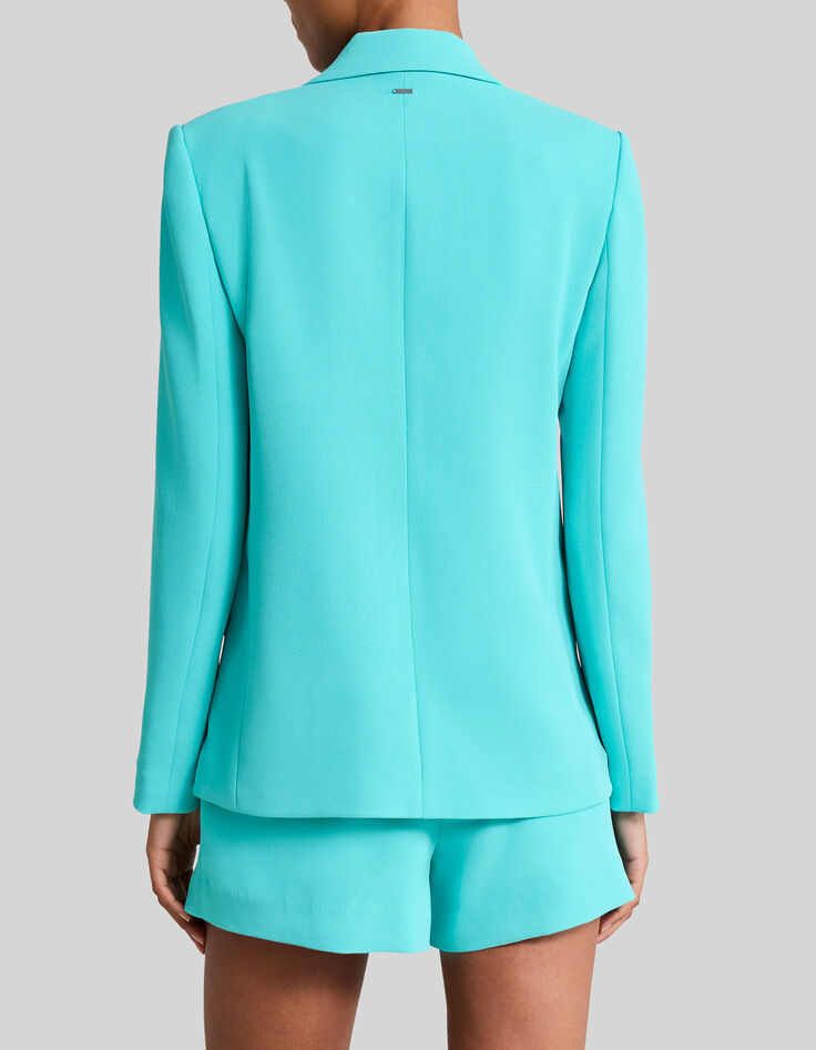Azurblauer Oversize-Damenblazer-3