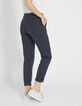 Pantalon marine jacquard croix I.Code-4