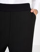 Pantalon large kaki élastiqué à carreaux I.Code-5