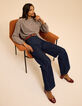 Camel blouse seersucker vichymotief I.Code-6