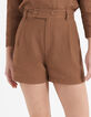 I.Code fawn iridescent shorts-4