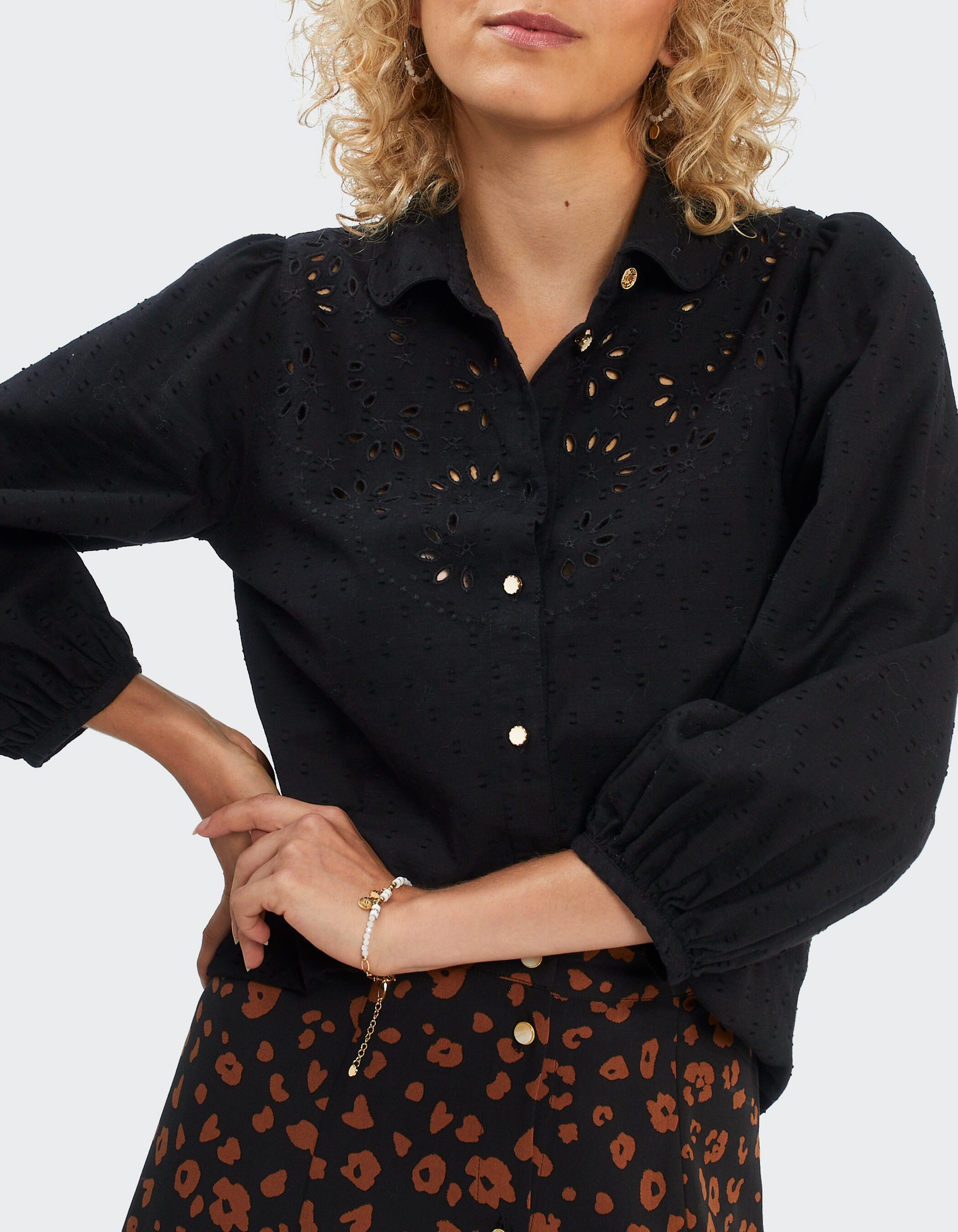 Chemise broderie 2025 anglaise