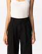 Schwarze, weite Damen-Jeans P&eacute;n&eacute;lope-7