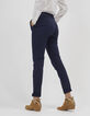 Marineblaue Chinohose I.Code-4