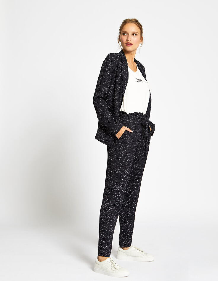 Pantalon imprimé I.Code-6