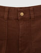 Short en jean camel I.Code-2