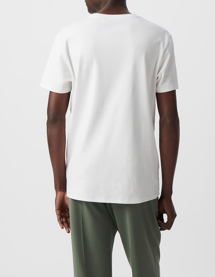 Wei&szlig;es Herren-T-Shirt ABSOLUTE DRY-3