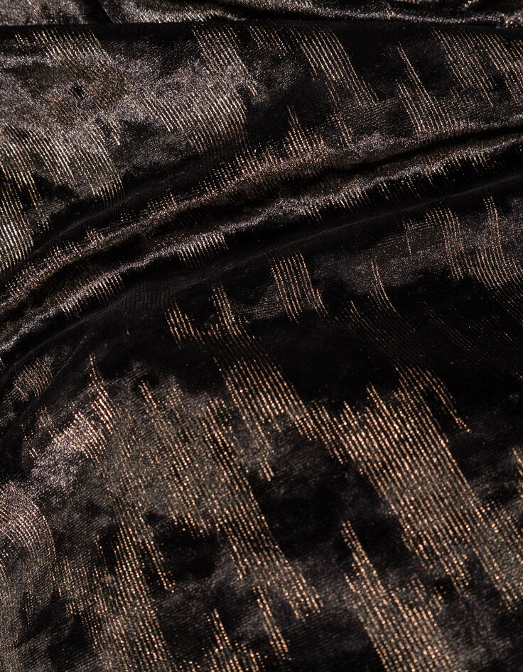 Americana negra terciopelo tachista I.Code-9