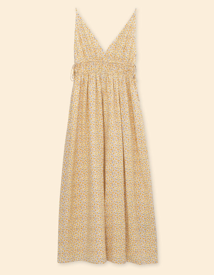 Robe longue imprimé fleuri I.Code-8 Robe longue imprimé fleuri I.Code-8