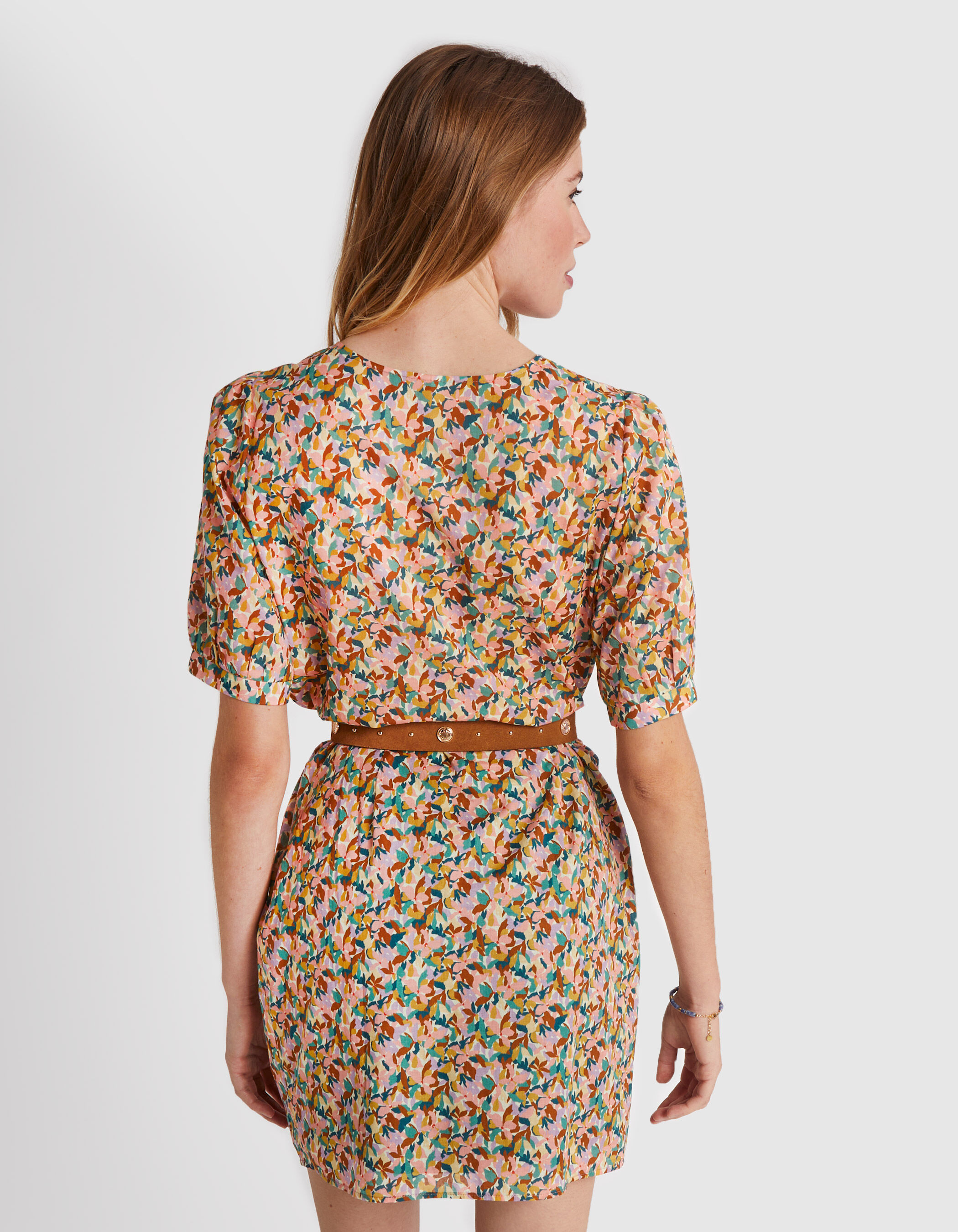 Robe rose saumon store