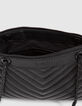 Damen-Clutch 1440&nbsp;Reporter schwarz perforiertes Leder-4