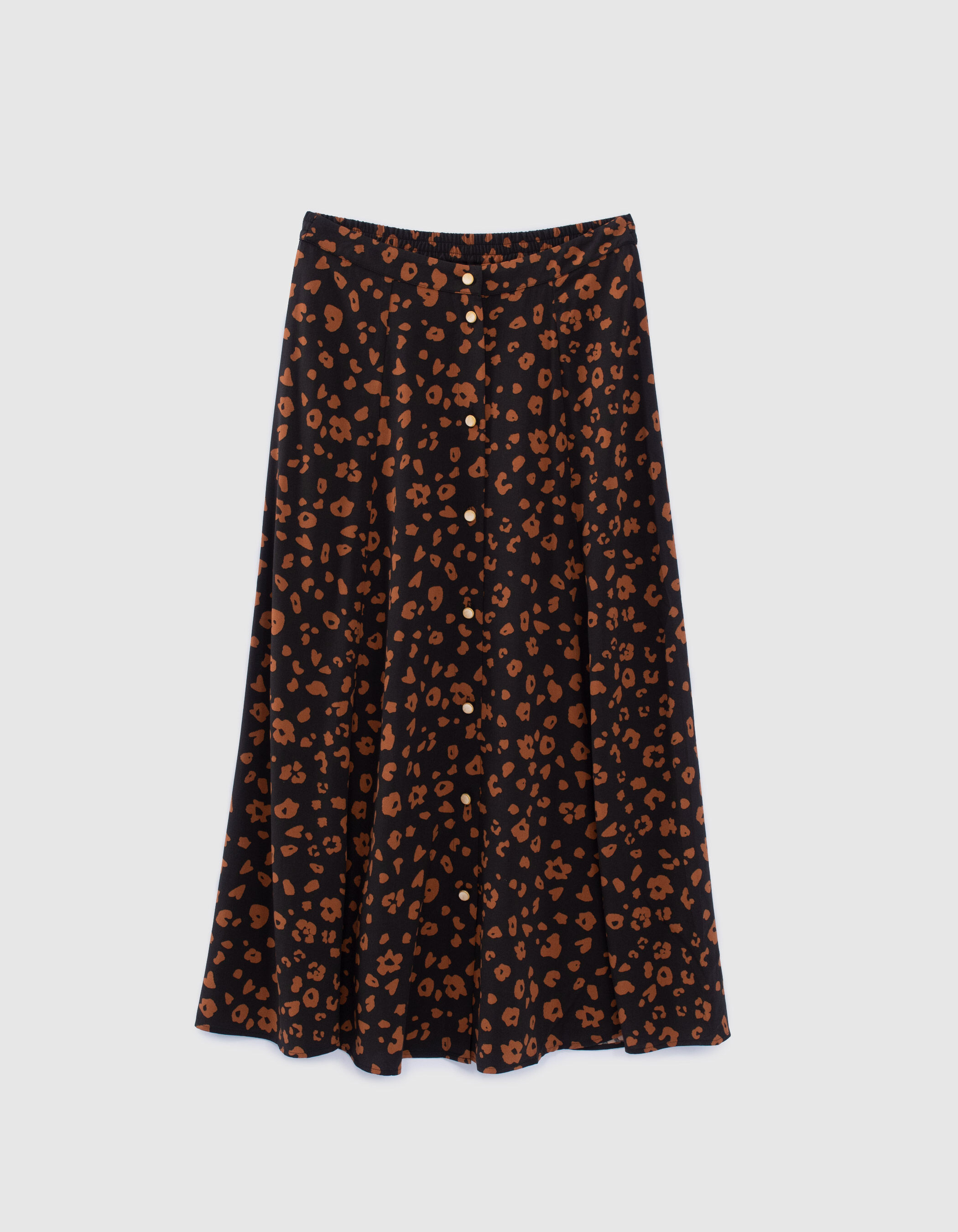 Jupe leopard discount pull and bear