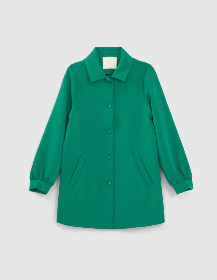 Groene jas niet-gevoerd I.Code-1 Groene jas niet-gevoerd I.Code-1
