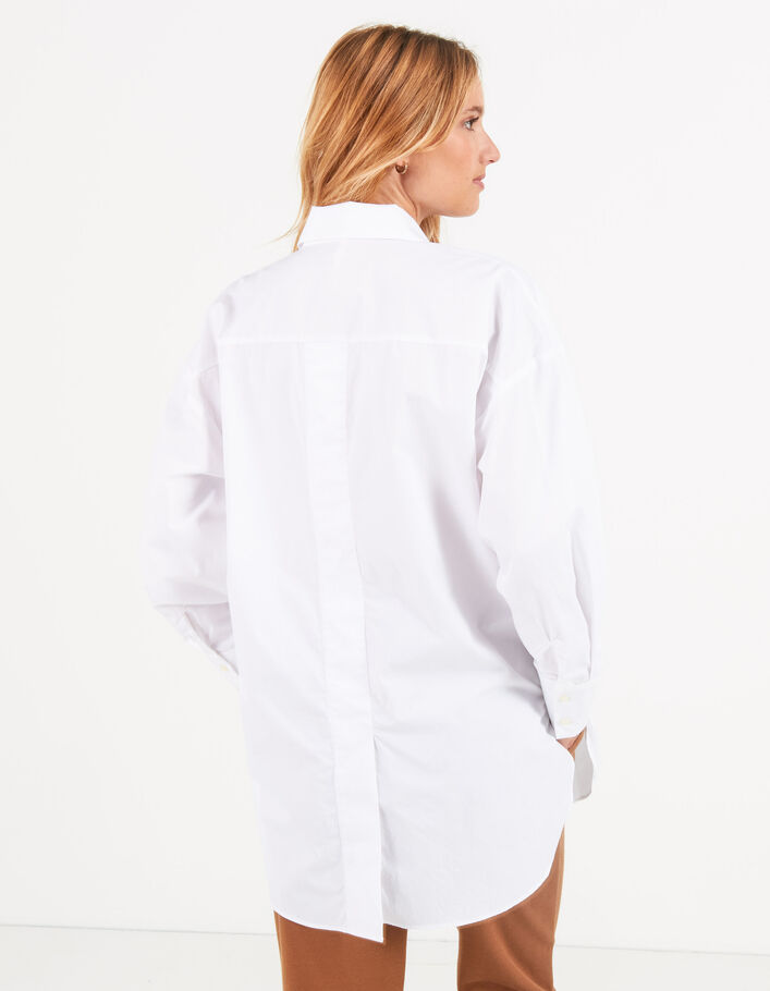 I.Code off-white nightdress-style shirt - I.CODE