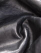 Schwarze Herrenbomberjacke aus Leder mit Futter-9