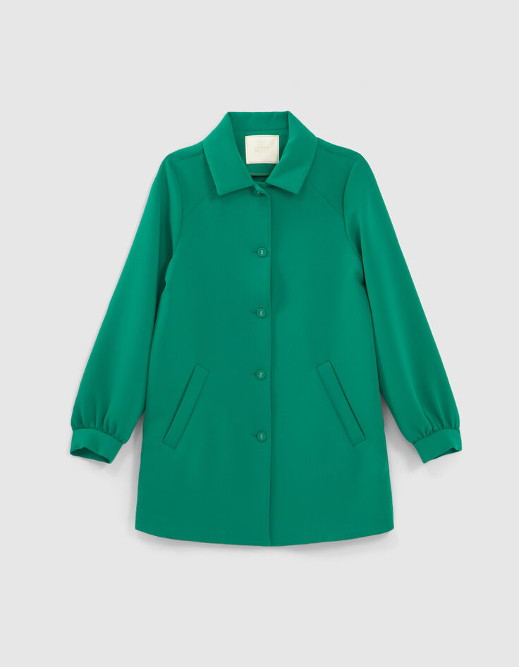 Groene jas niet-gevoerd I.Code-4 Groene jas niet-gevoerd I.Code-4